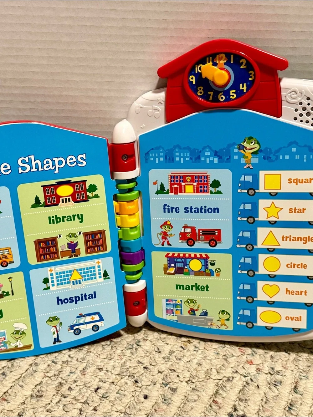 Leap Frog Get Ready For School Book Learning Educational Toy Colors Alphabet